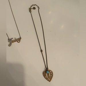 JUICY COUTURE PEACE NECKLACE